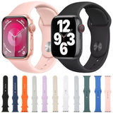 Apple Watch Siliconen Bandje Lichtroze 42/41/40/38mm