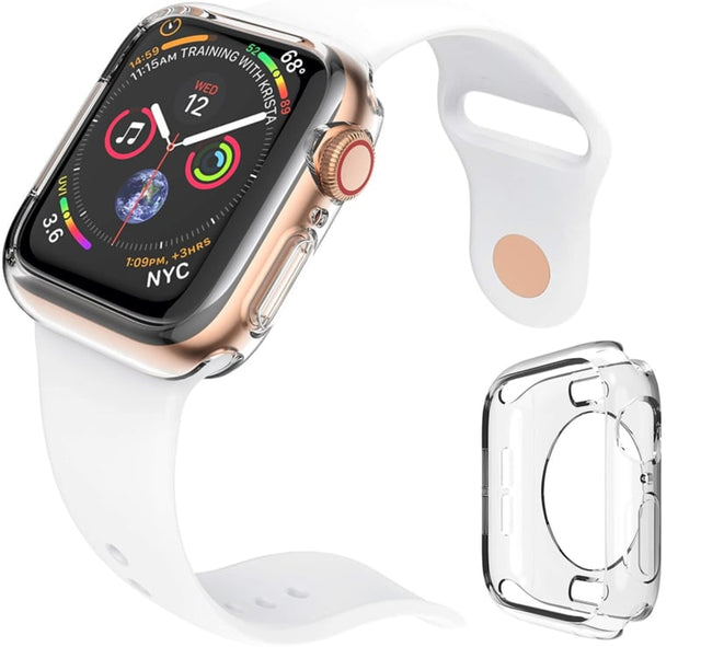 Apple Watch 4/5/6/SE 40MM/44MM Transparant Soft TPU Bumper Hoesje