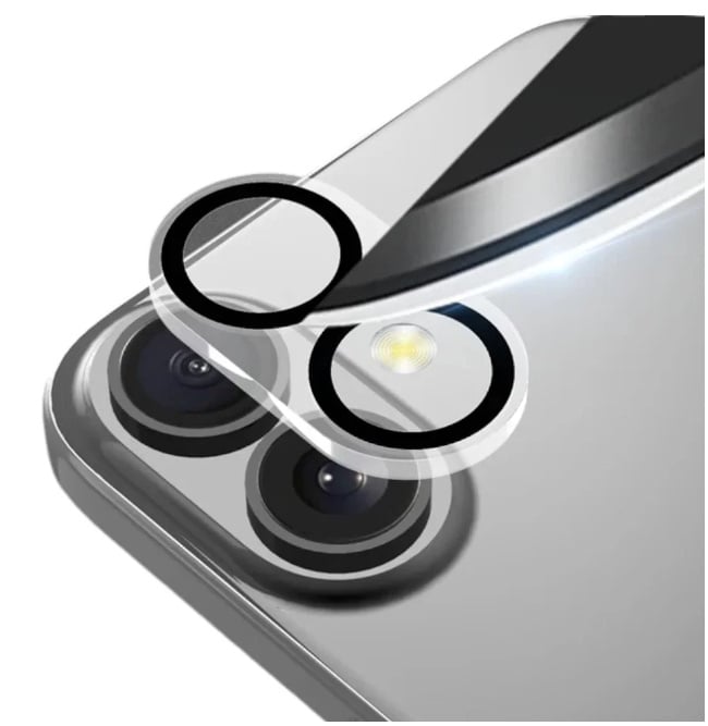 iPhone 16 Camera Lens Tempered Glass Protector