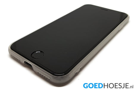 iPhone 6 / 6S 3D Reliëf Hoesje Donkergekleurde Ruiten
