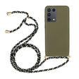Galaxy S24 Ultra Crossbody TPU Hoesje met Koord Groen