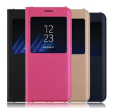 Galaxy S8 Plus Roze Window View Flip Cover