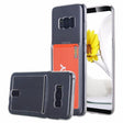 Galaxy S8 Plus Transparant TPU Hoesje Met Pasjesvakje