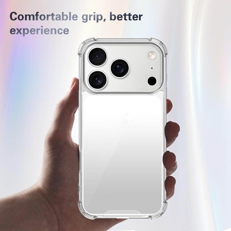 iPhone 17 Pro Max Transparant Soft TPU Air Cushion Hoesje