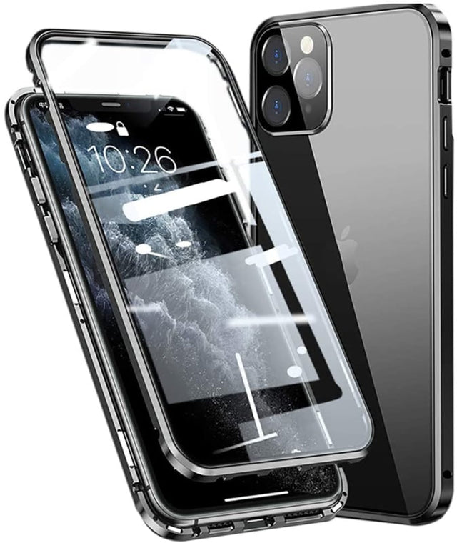 iPhone 16 Pro 360° Magnetisch Hoesje Dubbelzijdig Glas
