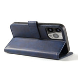 Galaxy S24 Plus PU-Leren Bookcase Portemonnee Hoesje Blauw