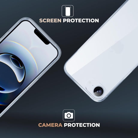 iPhone 16e 360° Ultra Clear Hybrid PC + TPU Hoesje