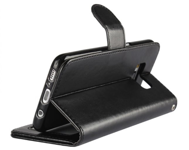 Galaxy S8 Leren Portemonnee Hoesje Met Pasfotovakje