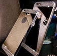 iPhone 6 / 6S Bling Spiegel Hoesje Met Strass-Steentjes