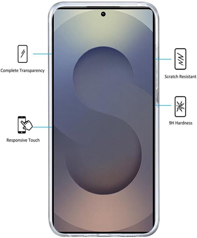 Galaxy S26 Ultra 360° Ultra Clear Hybrid PC + TPU Hoesje