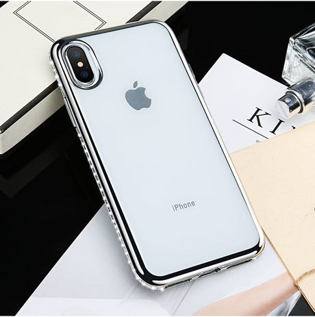 iPhone Xr Bling Hoesje Met Bergkristallen Strass-Steentjes
