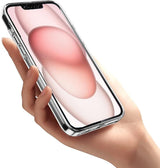iPhone 17 Air 360° Ultra Clear Hybrid PC + TPU Hoesje