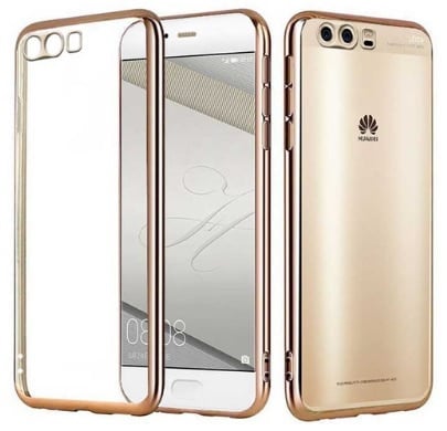 Huawei P10 Plus Soft TPU Hoesje Met Coating / / Grijs