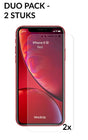 2 STUKS iPhone Xr Full Cover Folie Screen Protector