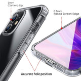 iPhone 12 Mini Transparant Soft TPU Air Cushion Hoesje