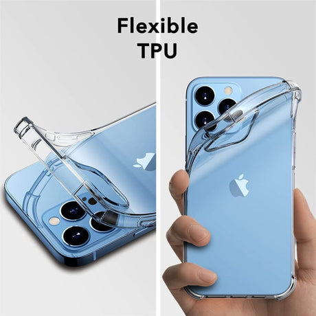 iPhone 15 Pro Max Transparant Soft TPU Air Cushion Hoesje