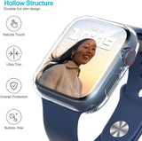 Apple Watch Series 10/11 46MM Transparant Soft TPU Hoesje Full Cover