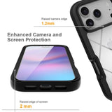 iPhone 17 Pro Max 360° Full Protect Hoesje met Screenprotector Zwart