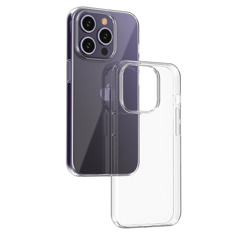 iPhone 15 Pro Premium Soft TPU Hoesje Transparant