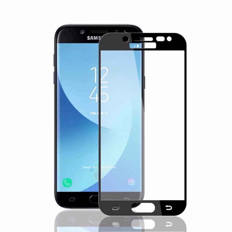 Galaxy J3 (2017) Full Cover Tempered Glass Screen Protector