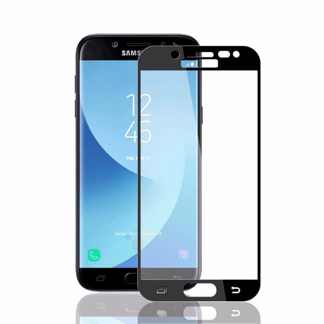 Galaxy J3 (2017) Full Cover Tempered Glass Screen Protector