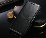 Galaxy Note 4 Leren Portemonnee Hoesje