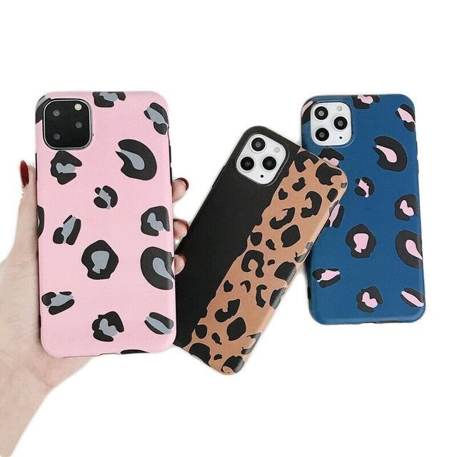 iPhone 12 Mini Soft TPU Hoesje Luipaard Print