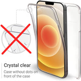 iPhone 12 Pro Max 360° Ultra Clear Hybrid PC + TPU Hoesje