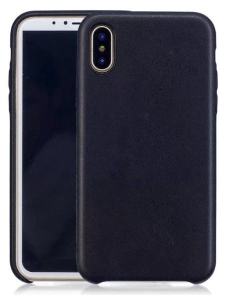 iPhone Xs Max Leren Back Cover Hoesje 5 Kleuren