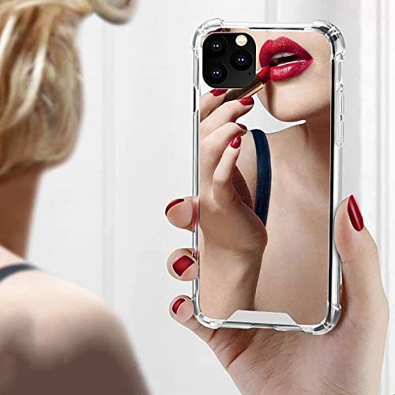 iPhone 11 Pro TPU Air Cushion Spiegel Hoesje 4 Kleuren