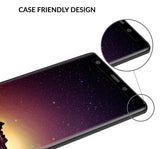 Galaxy Note 8 Privacy Case Friendly Tempered Glass Screen Protector