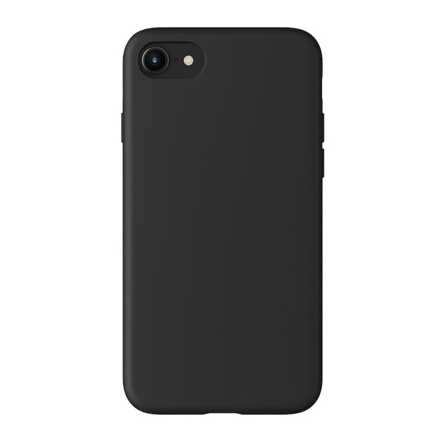 iPhone 7 / 8 / SE 2020-2022 Soft TPU Case Hoesje Matte Zwart