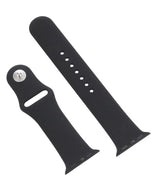 Apple Watch Siliconen Bandje Zwart 49/46/45/44mm