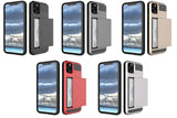 iPhone 14 Pro Max Slide Armor Hoesje Met Pashouder