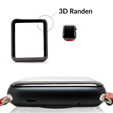 Apple Watch 1/2/3 / 3D Tempered Glass Screen Protector