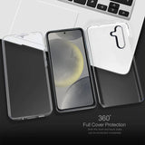 Galaxy S24 360° Ultra Clear Hybrid PC + TPU Hoesje