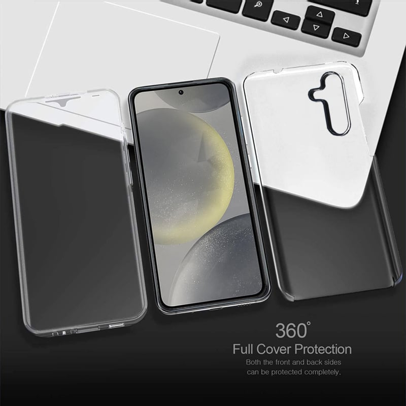 Galaxy S24 Plus 360° Ultra Clear Hybrid PC + TPU Hoesje