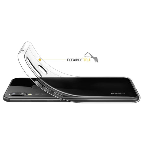 Huawei P20 Lite Premium Transparant Soft TPU Hoesje