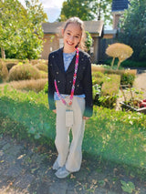 Universeel Paars-Rood-Roze Telefoonkoord / -Ketting Acryl