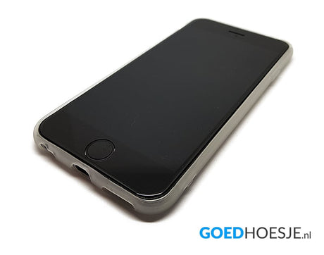 iPhone 6 / 6S Soft TPU Hoesje Marmer Design Azuurblauw