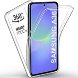 Galaxy A36 5G 360° Ultra Clear Hybrid PC + TPU Hoesje