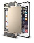 iPhone 6 Plus / 6S+ Slide Armor Hoesje Met Pashouder