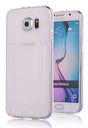 Galaxy S6 Edge TPU Hoesje Met Pasjesvakje Transparant / Roze