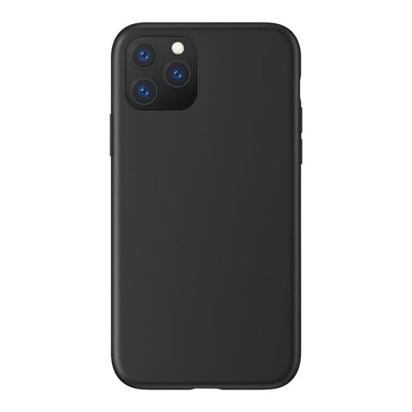 iPhone 14 Pro Max Soft TPU Case Hoesje Matte Zwart