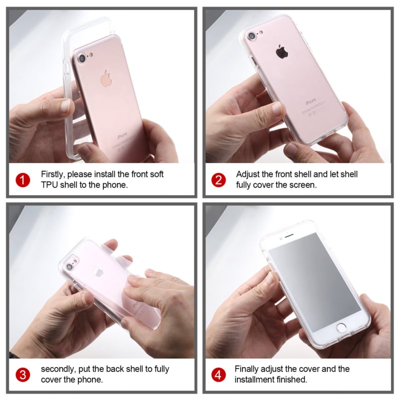 Galaxy A21s 360° Ultra Clear Hybrid PC + TPU Hoesje