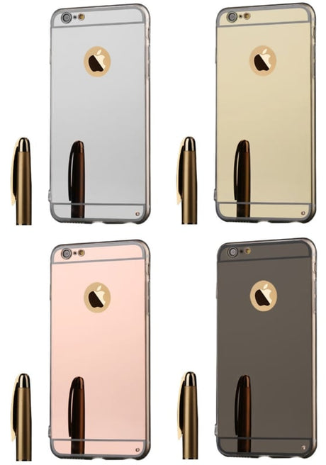 iPhone 6 Plus / 6S+ TPU Bling Spiegel Hoesje