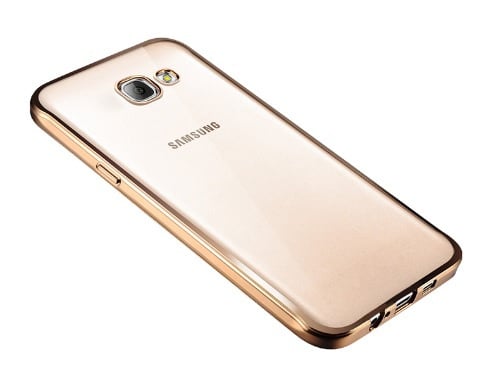 Galaxy A3 (2017) Soft TPU Hoesje Met Coating / / Grijs