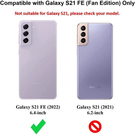 Galaxy S21 FE Transparant Soft TPU Air Cushion Hoesje