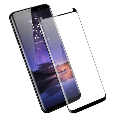 2 STUKS Galaxy S9 Plus Case Friendly 3D Tempered Glass Screen Protector