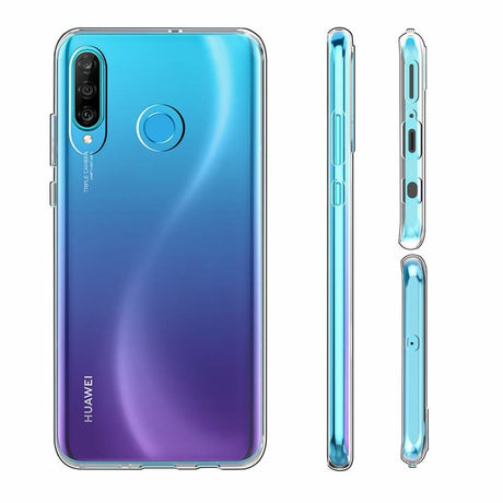 Huawei P30 Lite Premium Transparant Soft TPU Hoesje